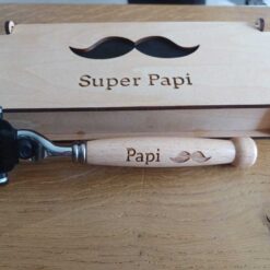 Rasoir personnalisé super papi Empreinte perso