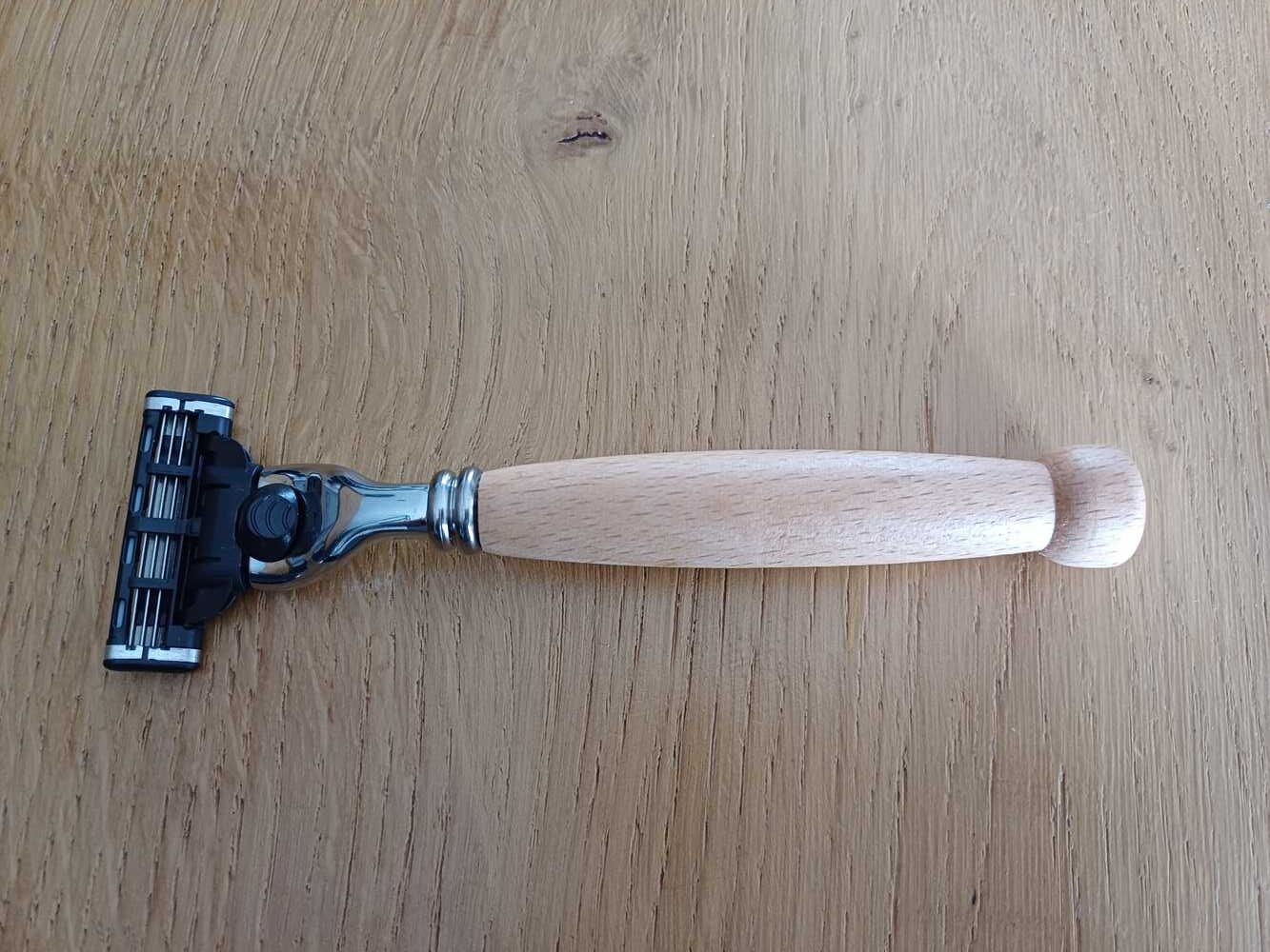 Rasoir bois type B Empreinte perso