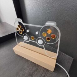 Veilleuse manette sur socle de jour Empreinte Perso