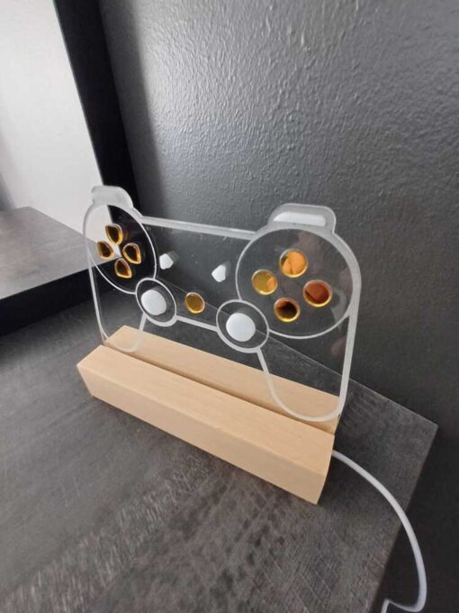 Veilleuse manette sur socle de jour Empreinte Perso
