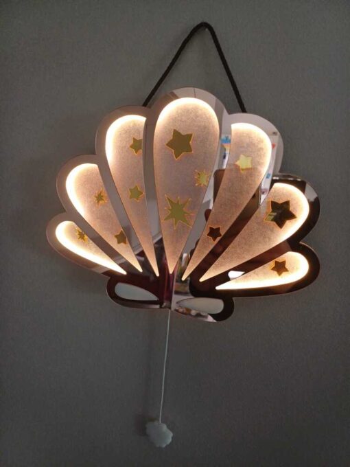 Veilleuse murale coquillage, nuit Empreinte Perso