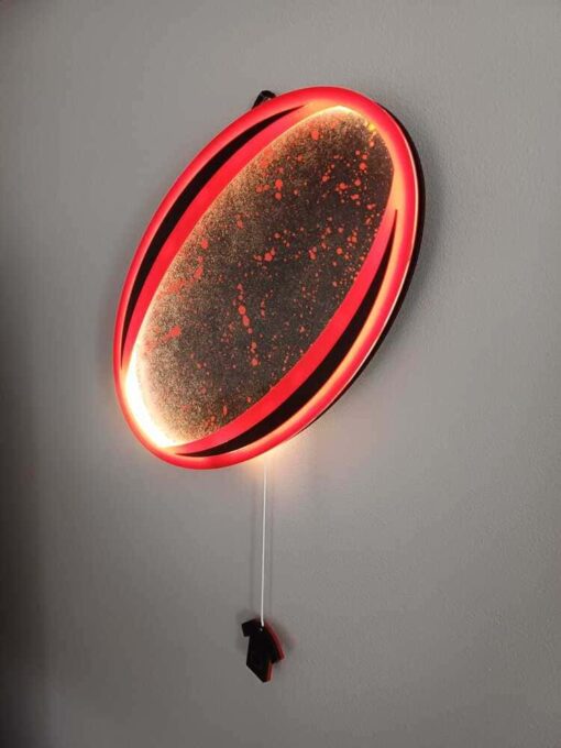 Lampe murale ballon de rugby – Image 4
