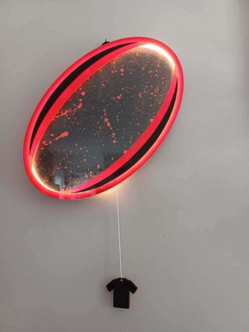 Lampe murale ballon de rugby – Image 9